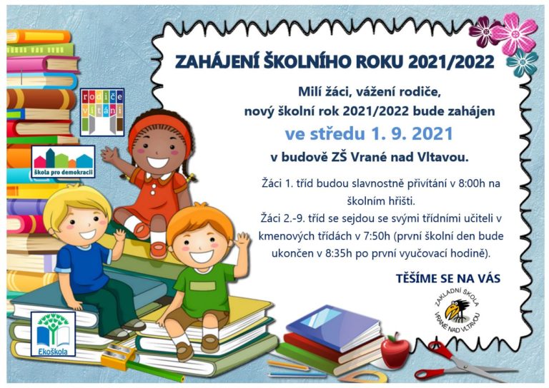 Zahájení školního roku 2021/2022
