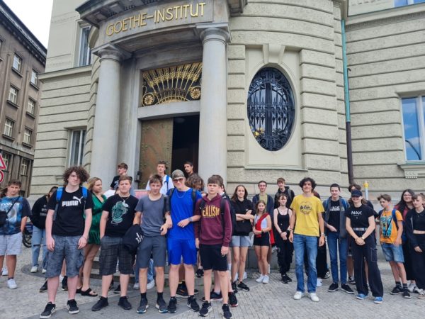 Výlet do Goethe Institutu Praha